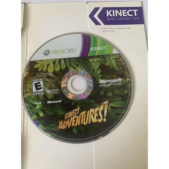 Kinect Adventures‎ (Microsoft Xbox 360, 2010) Missing Original Case - Picture 3 of 4
